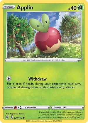 Applin 21/192 - Rebel Clash - Poke-Collect