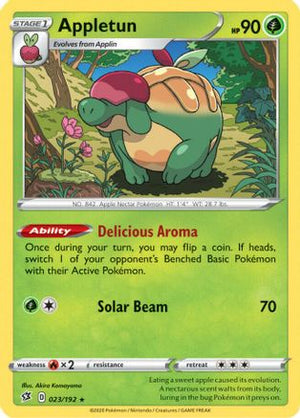 Appletun 23/192 - Rebel Clash Holofoil - Poke-Collect