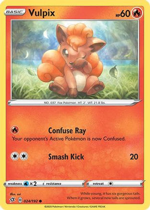 Vulpix 24/192 - Rebel Clash - Poke-Collect