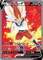 Cinderace V 178/192 - Rebel Clash Holofoil - Poke-Collect