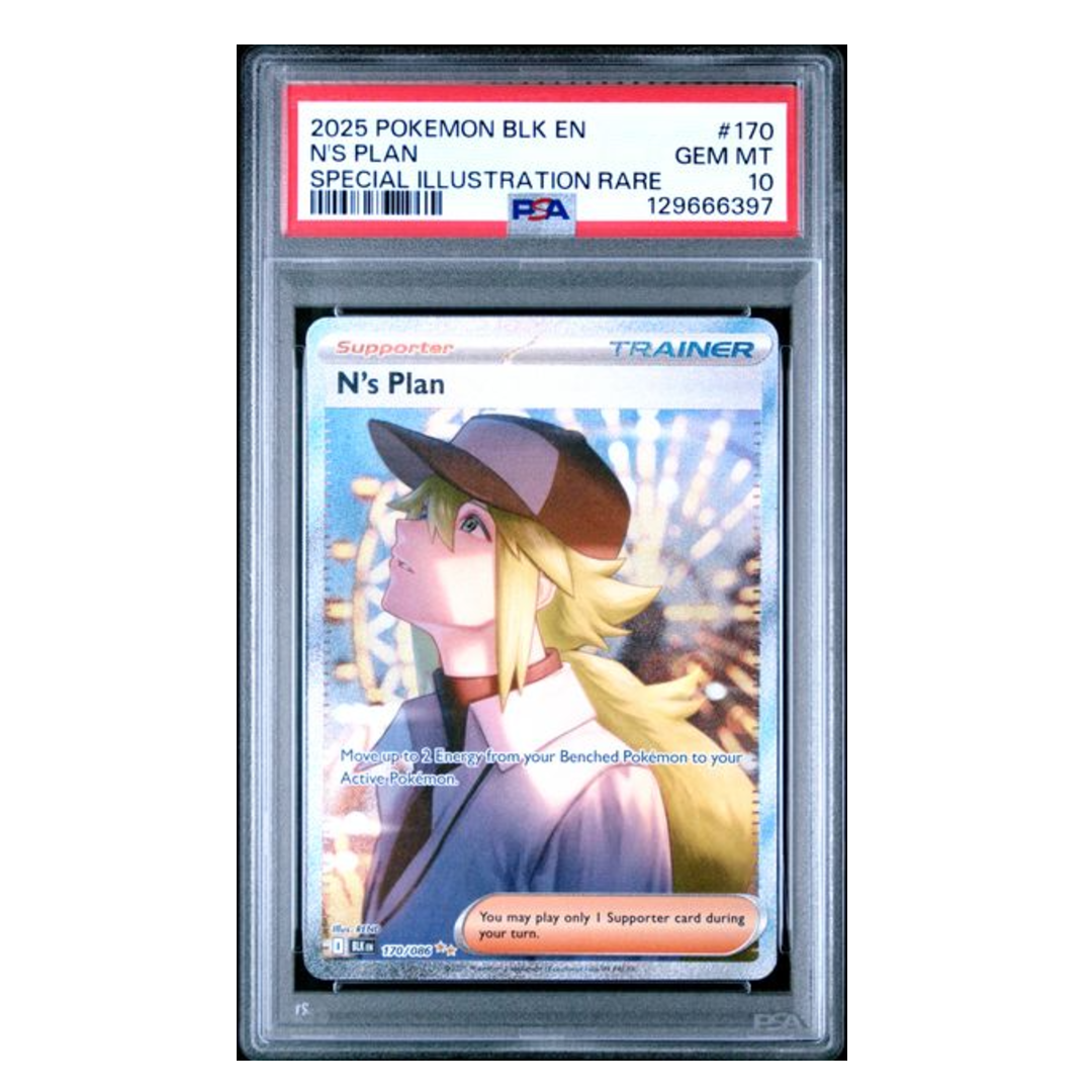N's Plan SIR Black Bolt #170 PSA 10