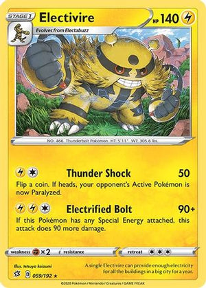 Electivire 59/192 - SWSH02 Rebel Clash - Poke-Collect