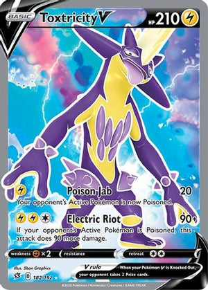 Toxtricity V 182/192 - Rebel Clash Holofoil - Poke-Collect