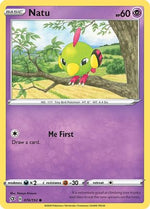 Natu 76/192 - SWSH02 Rebel Clash Reverse Holofoil - Poke-Collect