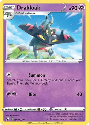 Drakloak 90/192 - SWSH02 Rebel Clash - Poke-Collect