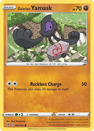 Galarian Yamask 101/192 - SWSH02 Rebel Clash - Poke-Collect