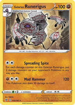 Galarian Runerigus 102/192 - SWSH02 Rebel Clash - Poke-Collect