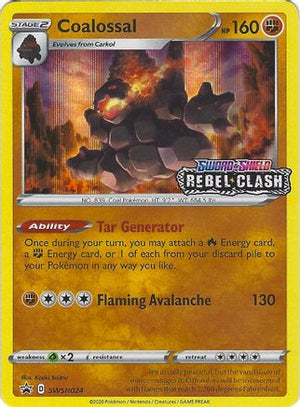 Coalossal SWSH024/307 - SWSH Black Star Promos Holofoil