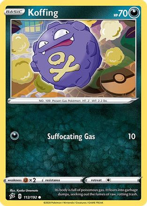 Koffing 112/192 - SWSH02 Rebel Clash - Poke-Collect