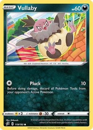 Vullaby 119/192 - Rebel Clash Reverse Holofoil - Poke-Collect