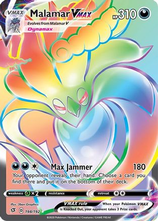 Malamar VMAX 198/192 - Rebel Clash Holofoil - Poke-Collect