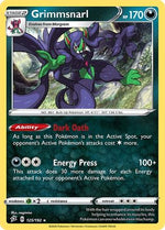 Grimmsnarl 125/192 - SWSH02 Rebel Clash Holofoil - Poke-Collect