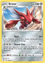 Scizor 128/192 - Rebel Clash Reverse Holofoil - Poke-Collect