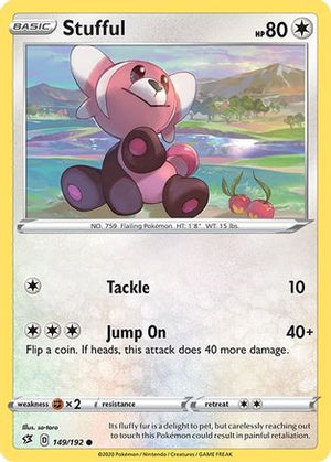 Stufful 149/192 - Rebel Clash - Poke-Collect
