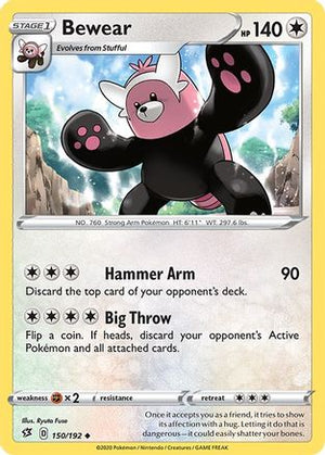 Bewear 150/192 - Rebel Clash - Poke-Collect