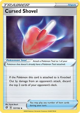 Cursed Shovel 157/192 - SWSH02 Rebel Clash - Poke-Collect