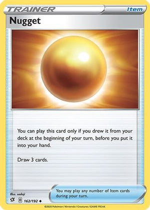 Nugget 162/192 - Rebel Clash Reverse Holofoil - Poke-Collect