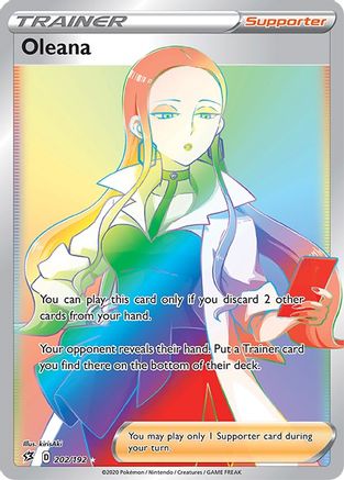 Oleana 202/192 - Rebel Clash Holofoil - Poke-Collect