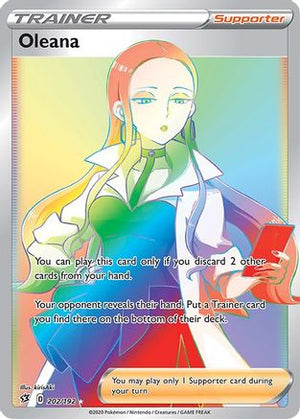 Oleana 202/192 - Rebel Clash Holofoil - Poke-Collect