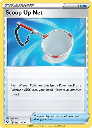 Scoop Up Net 165/192 - SWSH02 Rebel Clash Reverse Holofoil - Poke-Collect