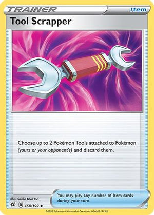 Tool Scrapper 168/192 - Rebel Clash Reverse Holofoil - Poke-Collect