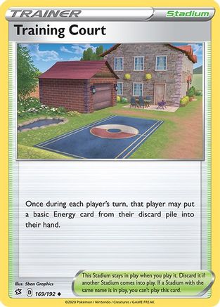 Training Court 169/192 - Rebel Clash Reverse Holofoil - Poke-Collect