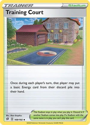 Training Court 169/192 - Rebel Clash Reverse Holofoil - Poke-Collect