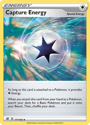 Capture Energy 171/192 - SWSH02 Rebel Clash Reverse Holofoil - Poke-Collect