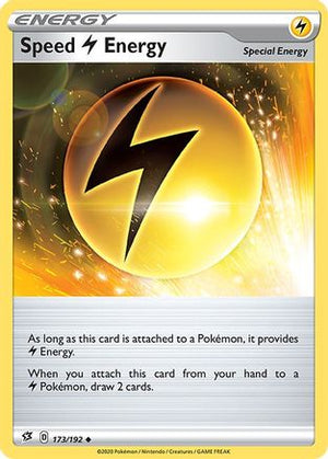 Speed Lightning Energy 173/192 - Rebel Clash Reverse Holofoil - Poke-Collect