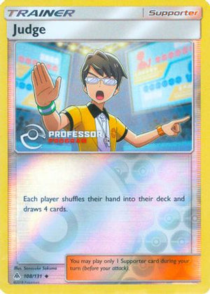 Judge (2019) 108 - Professor Program Promos Reverse Holofoil - Poke-Collect