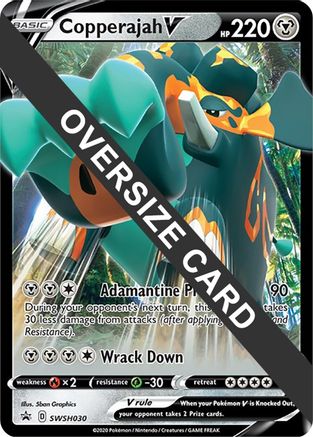 Copperajah V - SWSH030 SWSH030 - Jumbo Cards Holofoil - Poke-Collect