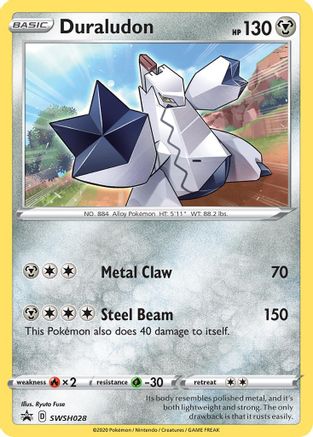Duraludon - SWSH028 SWSH028/307 - SWSH Sword & Shield Promo Cards Holofoil - Poke-Collect