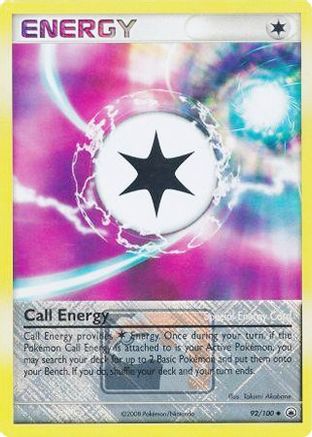 Call Energy - 92/100 (League Promo) 92 - League & Championship Cards Reverse Holofoil - Poke-Collect