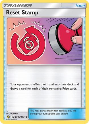 Reset Stamp 206a/236 - Unified Minds - Poke-Collect