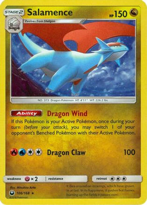 Salamence - 106/168 (Cosmos Holo) 106 - Miscellaneous Cards & Products Holofoil - Poke-Collect