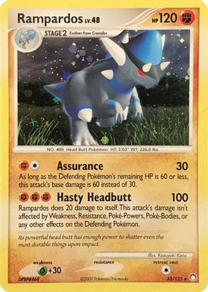 Rampardos - 33/123 (Cosmos Holo) 33 - Deck Exclusives Holofoil - Poke-Collect