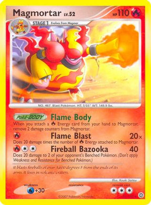 Magmortar - 31/132 (Secret Wonders) 31 - Deck Exclusives - Poke-Collect