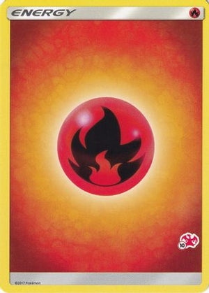 Fire Energy (#10 Charizard Stamped) - Battle Academy - Poke-Collect