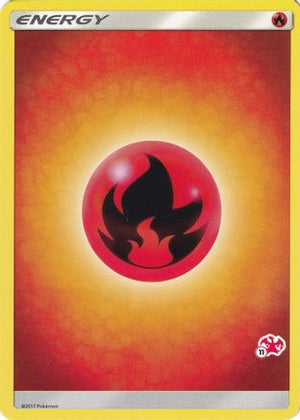 Fire Energy (#11 Charizard Stamped) - Battle Academy - Poke-Collect