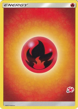 Fire Energy (#19 Charizard Stamped) - Battle Academy - Poke-Collect