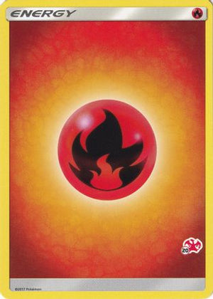 Fire Energy (#20 Charizard Stamped) - Battle Academy - Poke-Collect
