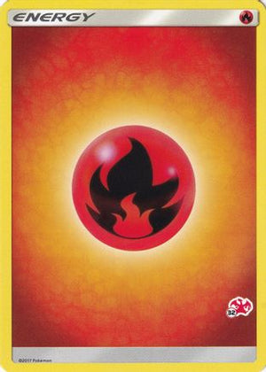 Fire Energy (#32 Charizard Stamped) - Battle Academy - Poke-Collect
