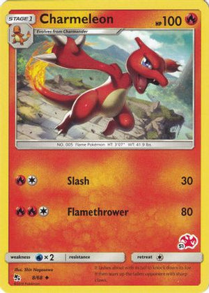 Charmeleon (#51 Charizard Stamped) 8 - Battle Academy