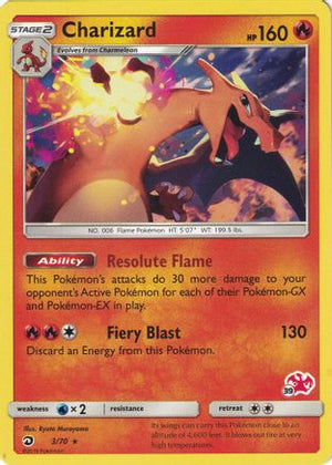 Charizard (#39 Charizard Stamped) 3 - Battle Academy - Poke-Collect