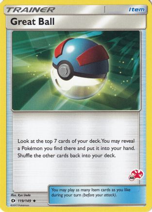 Great Ball - 119/149 (#48 Charizard Stamped) 119 - Battle Academy - Poke-Collect