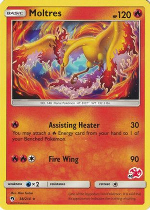 Moltres (#46 Charizard Stamped) 38 - Battle Academy - Poke-Collect