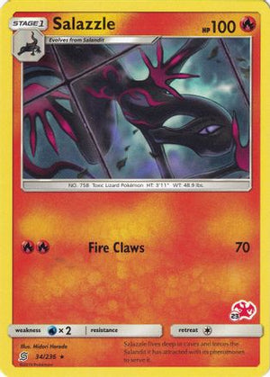 Salazzle - 34/236 (#23 Charizard Stamped) 34 - Battle Academy - Poke-Collect