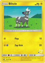 Blitzle - 81/214 (#45 Pikachu Stamped) 81 - Battle Academy - Poke-Collect