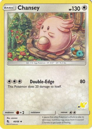 Chansey (#47 Pikachu Stamped) 46 - Battle Academy