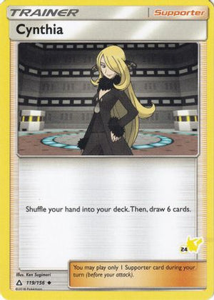 Cynthia (#24 Pikachu Stamped) 119 - Battle Academy